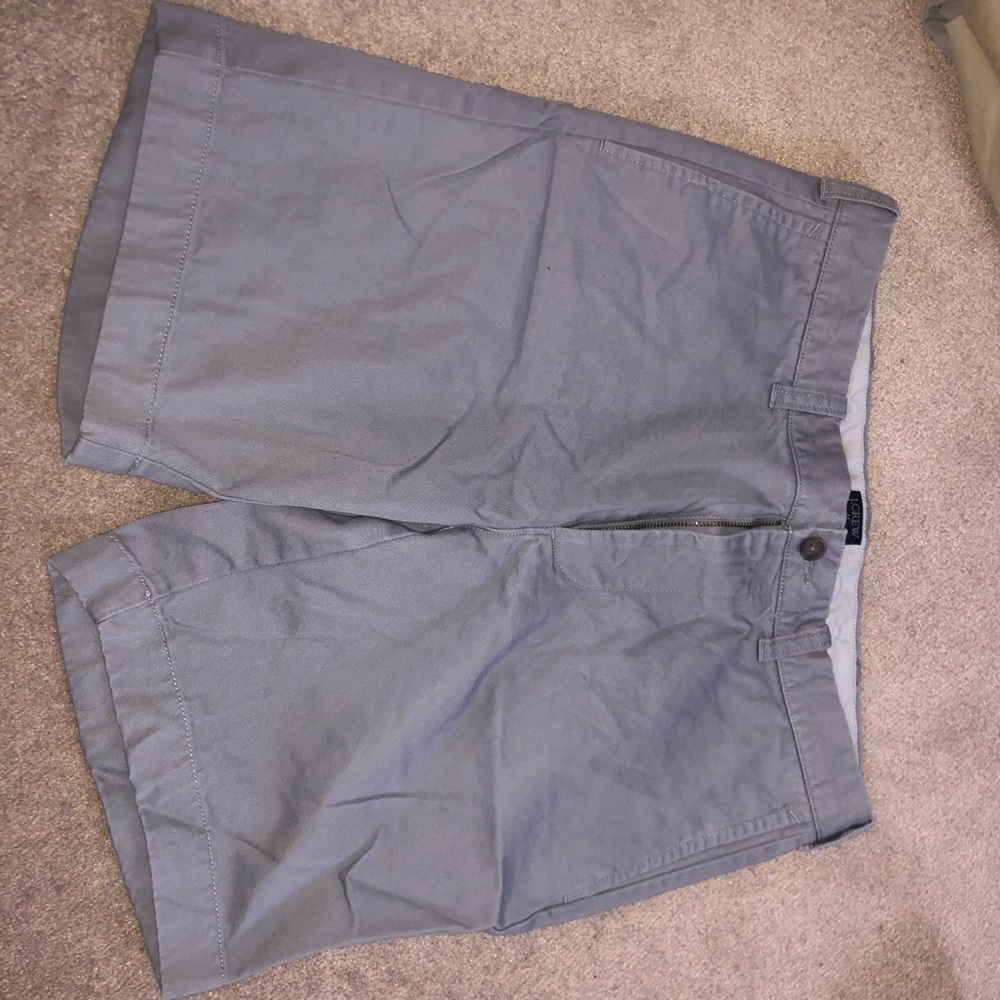 J crew gray shorts
